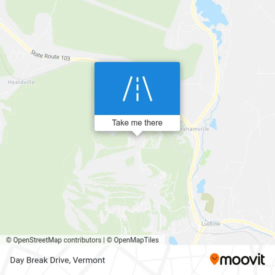 Day Break Drive map