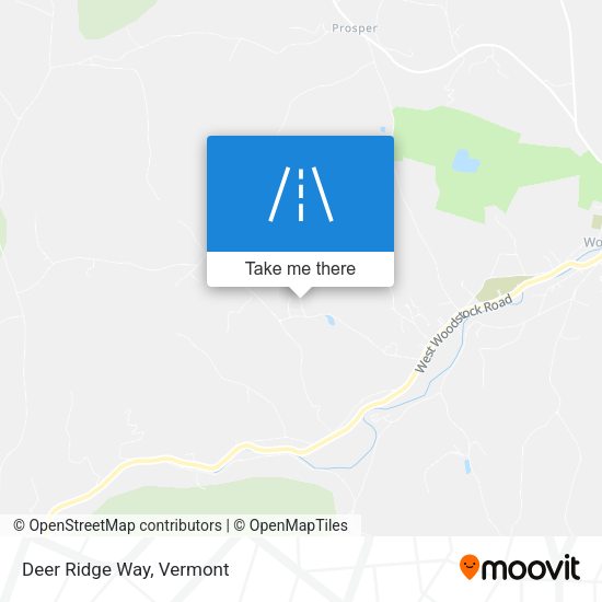 Deer Ridge Way map