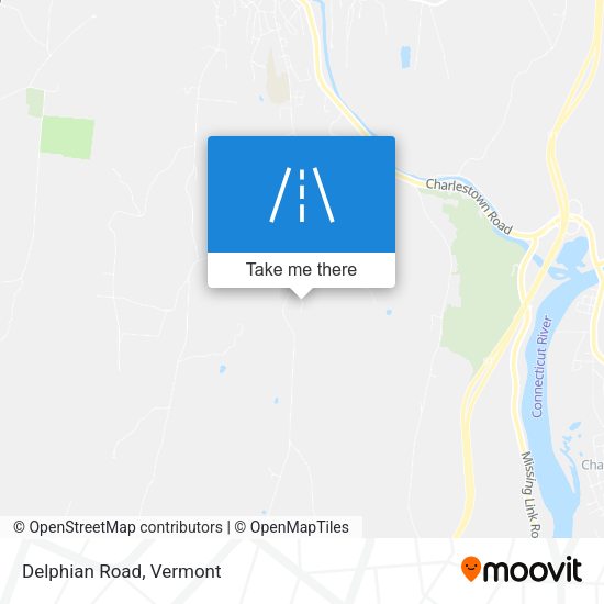 Mapa de Delphian Road