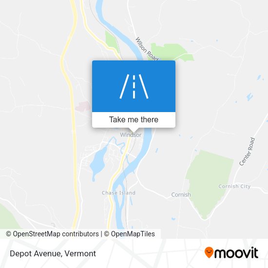 Mapa de Depot Avenue