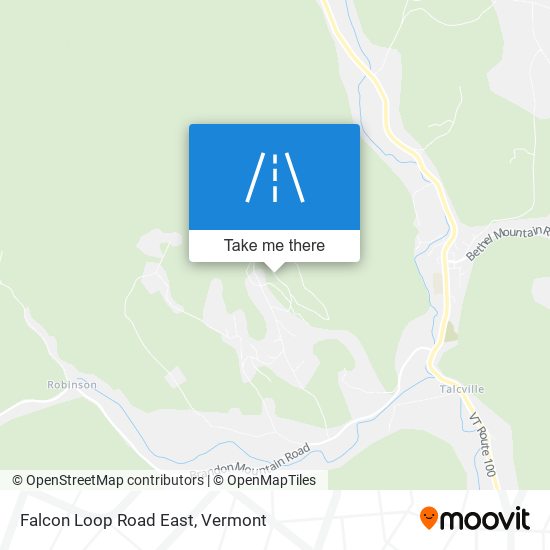 Falcon Loop Road East map