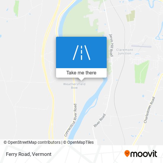 Ferry Road map