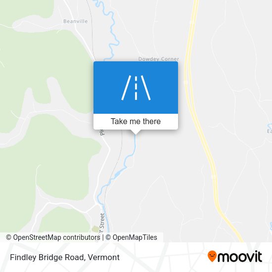Mapa de Findley Bridge Road