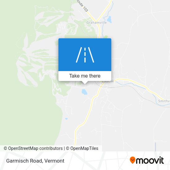 Mapa de Garmisch Road