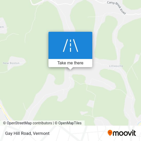 Mapa de Gay Hill Road
