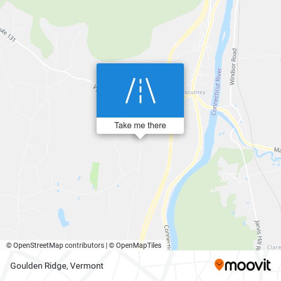 Mapa de Goulden Ridge