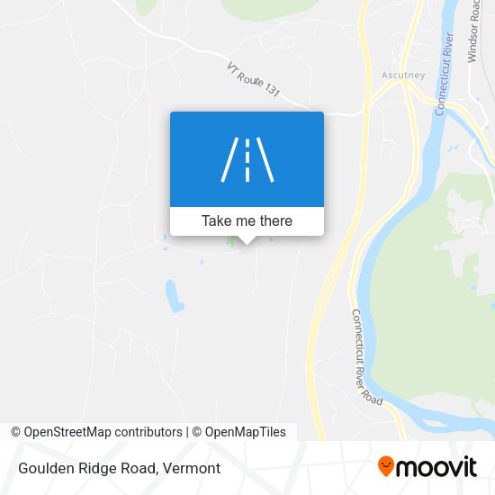 Mapa de Goulden Ridge Road
