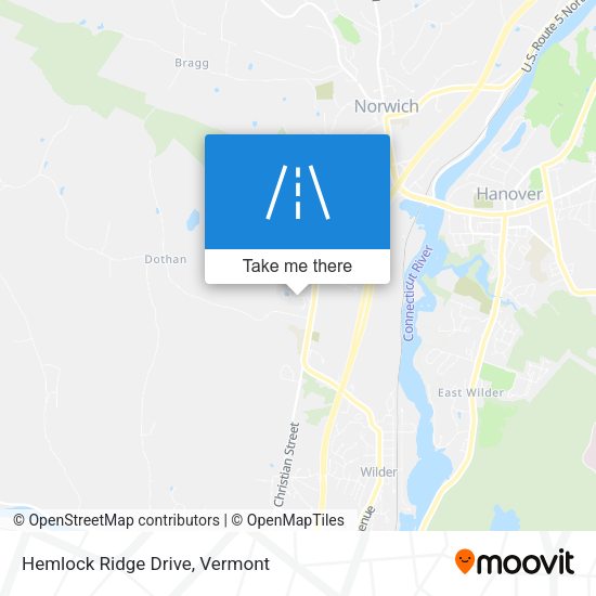 Mapa de Hemlock Ridge Drive