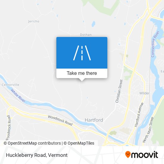Mapa de Huckleberry Road