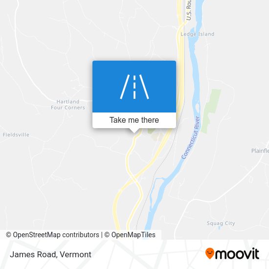 Mapa de James Road