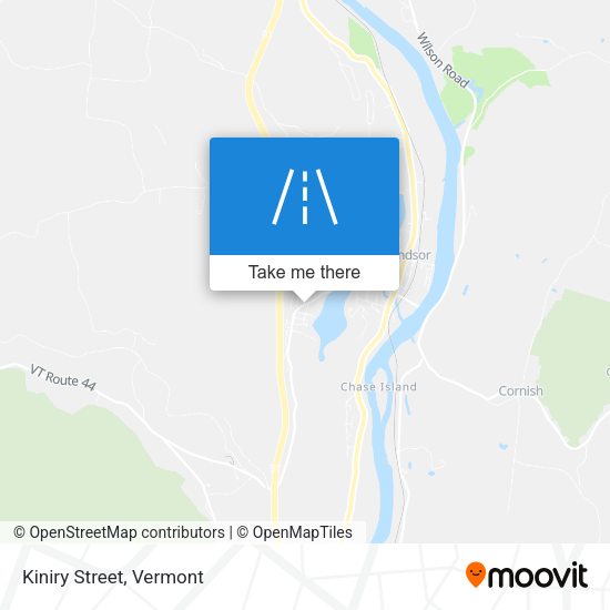 Mapa de Kiniry Street