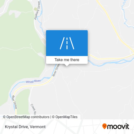 Mapa de Krystal Drive