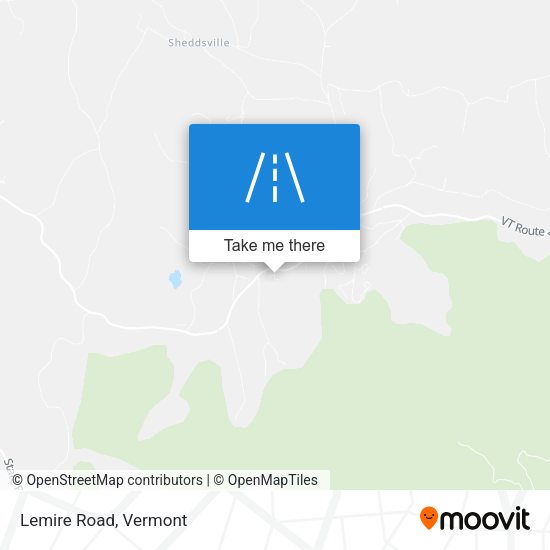 Mapa de Lemire Road