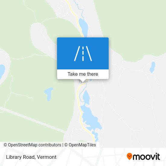 Mapa de Library Road