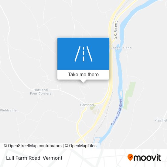 Mapa de Lull Farm Road