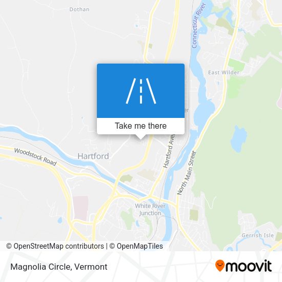Mapa de Magnolia Circle