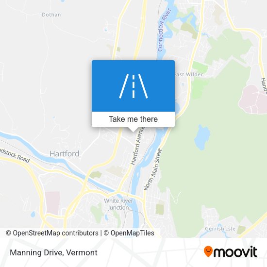 Mapa de Manning Drive