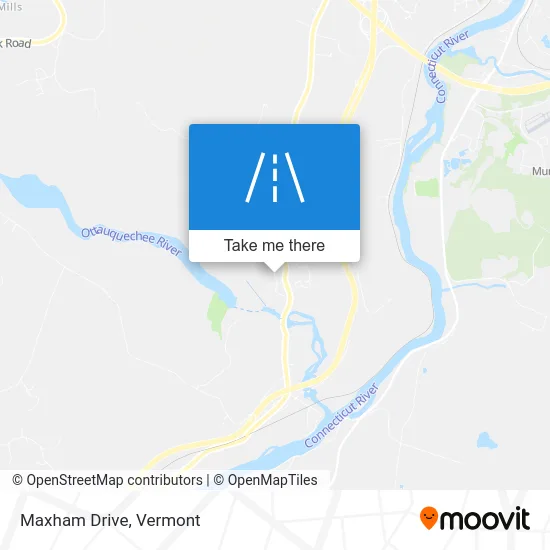 Maxham Drive map