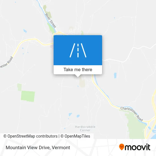Mountain View Drive map
