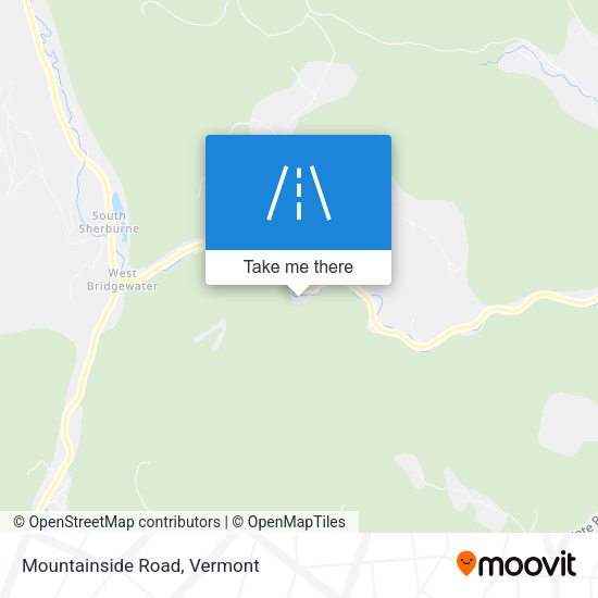 Mountainside Road map