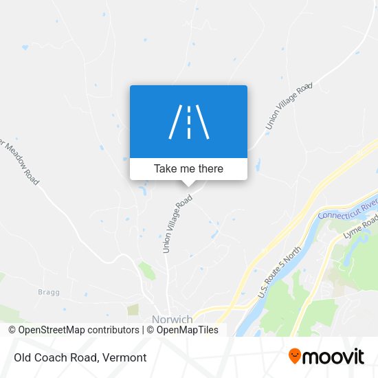 Mapa de Old Coach Road