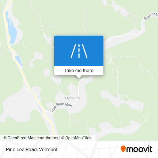 Mapa de Pine Lee Road