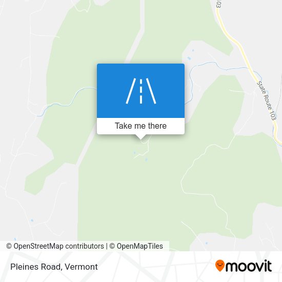 Mapa de Pleines Road