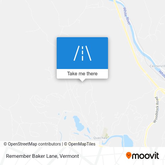 Mapa de Remember Baker Lane