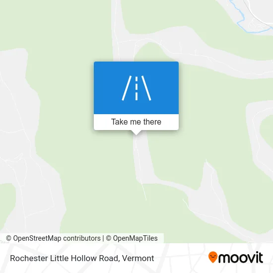 Rochester Little Hollow Road map