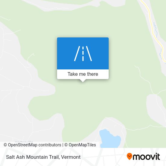 Mapa de Salt Ash Mountain Trail