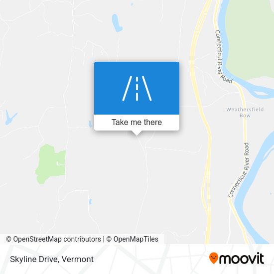 Mapa de Skyline Drive