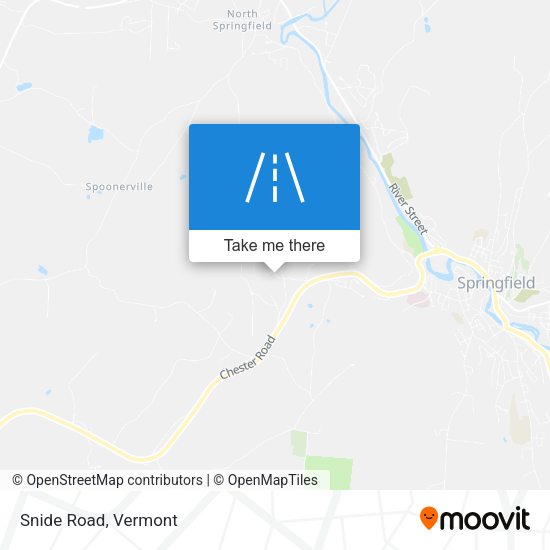 Mapa de Snide Road