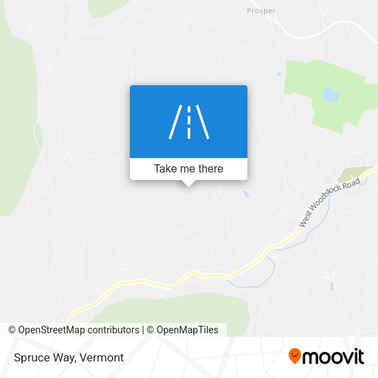 Mapa de Spruce Way