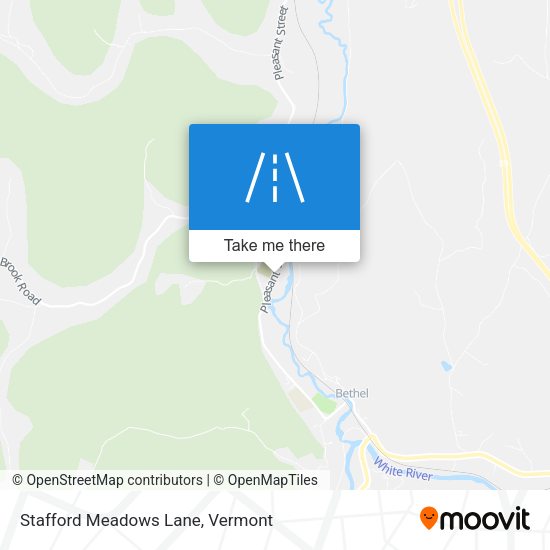 Stafford Meadows Lane map
