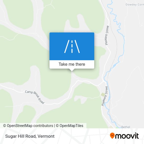 Mapa de Sugar Hill Road