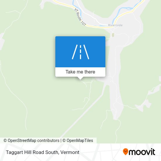 Taggart Hill Road South map