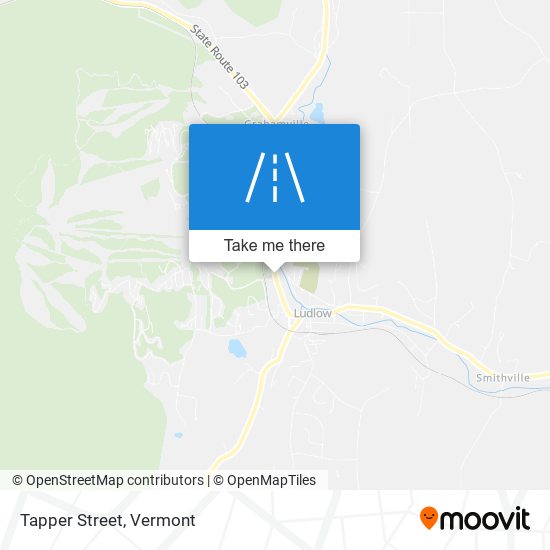 Tapper Street map