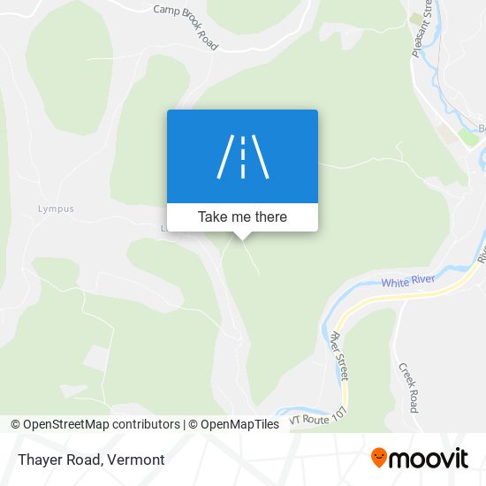 Mapa de Thayer Road