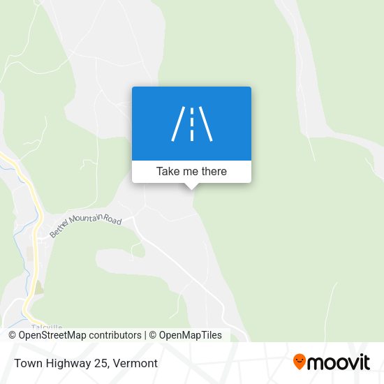 Mapa de Town Highway 25