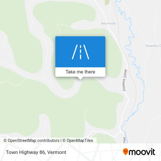Mapa de Town Highway 86