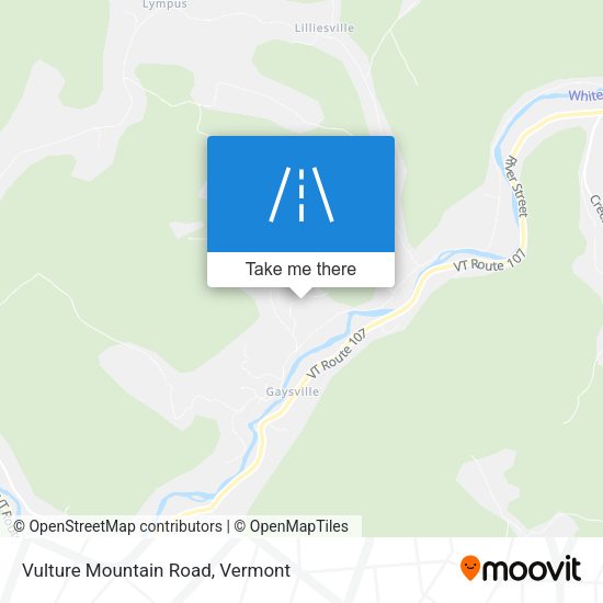 Vulture Mountain Road map