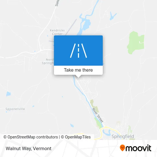 Walnut Way map