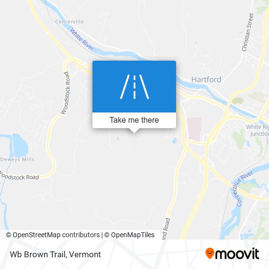 Mapa de Wb Brown Trail
