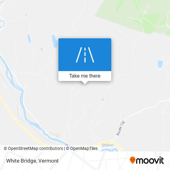 White Bridge map