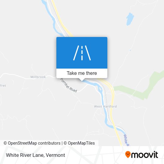 Mapa de White River Lane