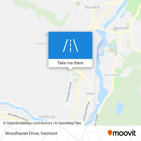 Mapa de Woodhaven Drive