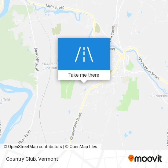 Country Club map