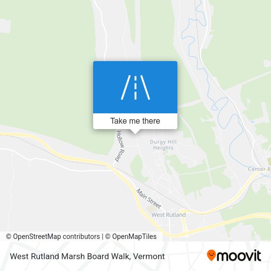 Mapa de West Rutland Marsh Board Walk