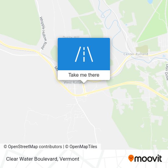 Mapa de Clear Water Boulevard