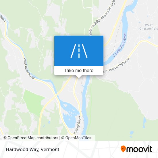 Mapa de Hardwood Way